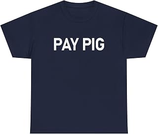 Pay Pig Shirt Fun Pay Piggy Findom Tshirt Clothing