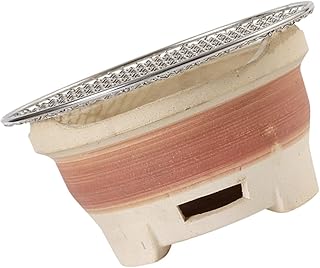 BESPORTBLE 1 Conjunto De Grelhadores A Carvão Grelhador A Carvão Portátil Ao Ar Livre Grelhador A Carvão Portátil Tandoor Mini Churrasco Fogão De Barro Japonês Portátil Grill Fogão Churrasco