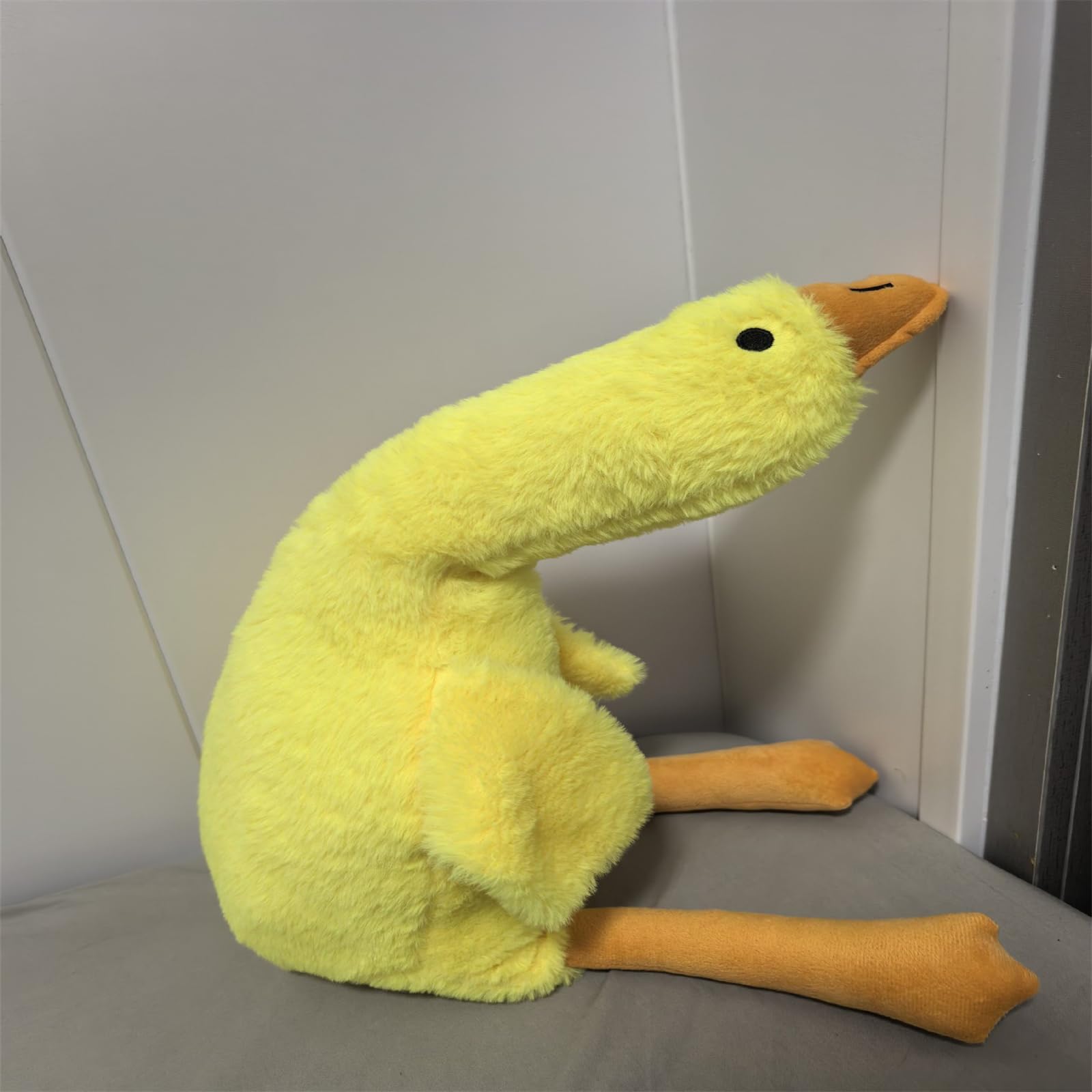 Ente Kuscheltier, Gans Kuscheltier, Gewichtskuscheltier Duck, Gewichtskuscheltier, Riesige Gans PlüSchtiere GroßE Ente Puppe, FüR Junge MäDchen Geschenk (190cm,qicai)