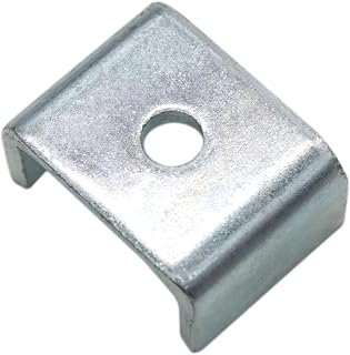 Strut Channel Saddle Washer, 1-5/8" Square Channel Connector Fastener with Galvanized Steel, 1 Hole Splice Clevis Support for 3/8" Bolt in 1-5/8" Strut Channel (10 Pack)