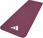 adidas Fitness Mat - 7mm Thick Exercise Mat, Non-Slip for Yoga, Pilates, Stretching, Fitness & Gymnastics, Yoga Accessories for Women, Home Gym & Workout Mat, Home Gym Equipment
