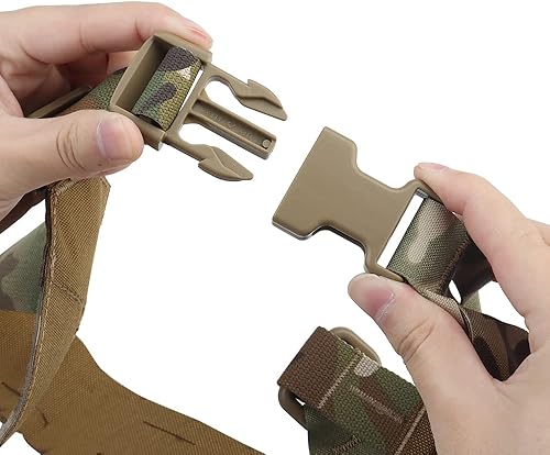 Miniatura 7 de Arnés táctico MOLLE Mag Pouch Chest Rig H