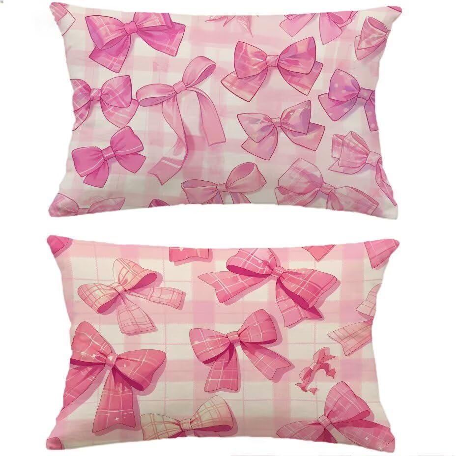Housse de coussin pour canapé rattan et balcon salon de jardin rose