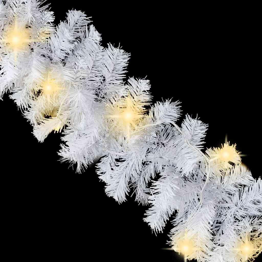 Guirnalda de Navidad con luces LED de 10 m de color blanco, 150 ledes de luz blanca cálida, 4 efectos de luz, impermeable, ahorro de energía, para interior y exterior, ideal para jardín