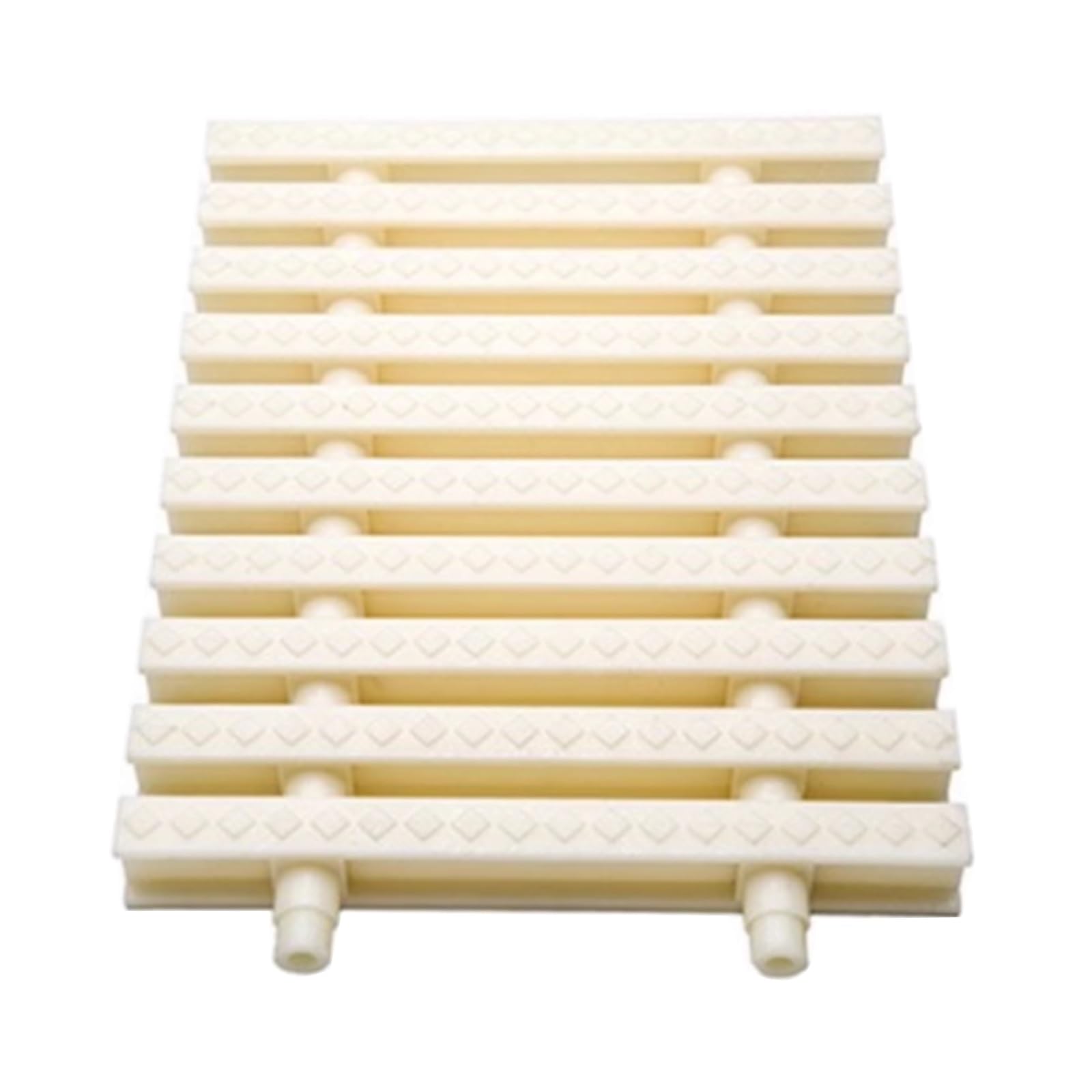 LWJSOCP Swimming Pool Grates,Detachable Swimming Pool Drainage Grate Cover, 5PCS Floor Drain Grille Strainer, Plastic Overflow Grate for Efficient Water Drainage, 25cm Width