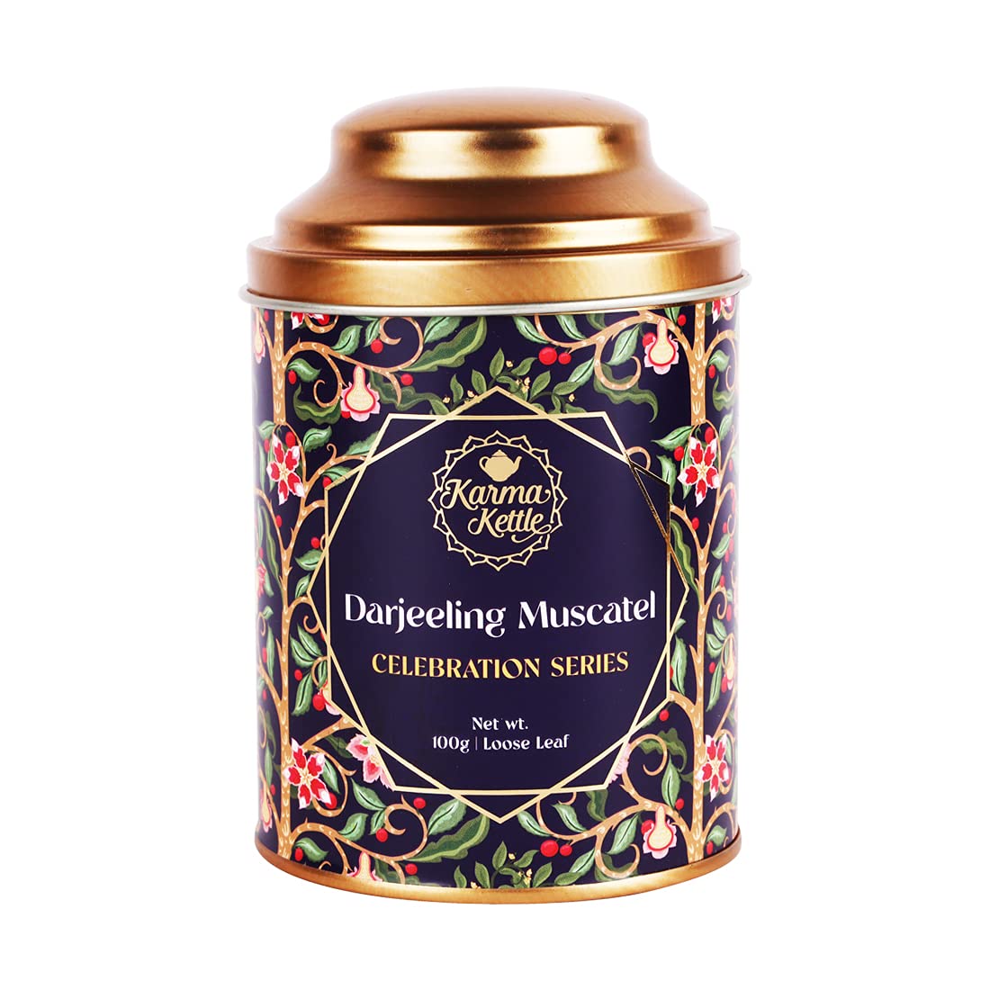 Karma Kettle Darjeeling Muscatel Black Tea Whole Leaf - 100 gm (B09DYBFG6T) Amazon Price History, Amazon Price Tracker