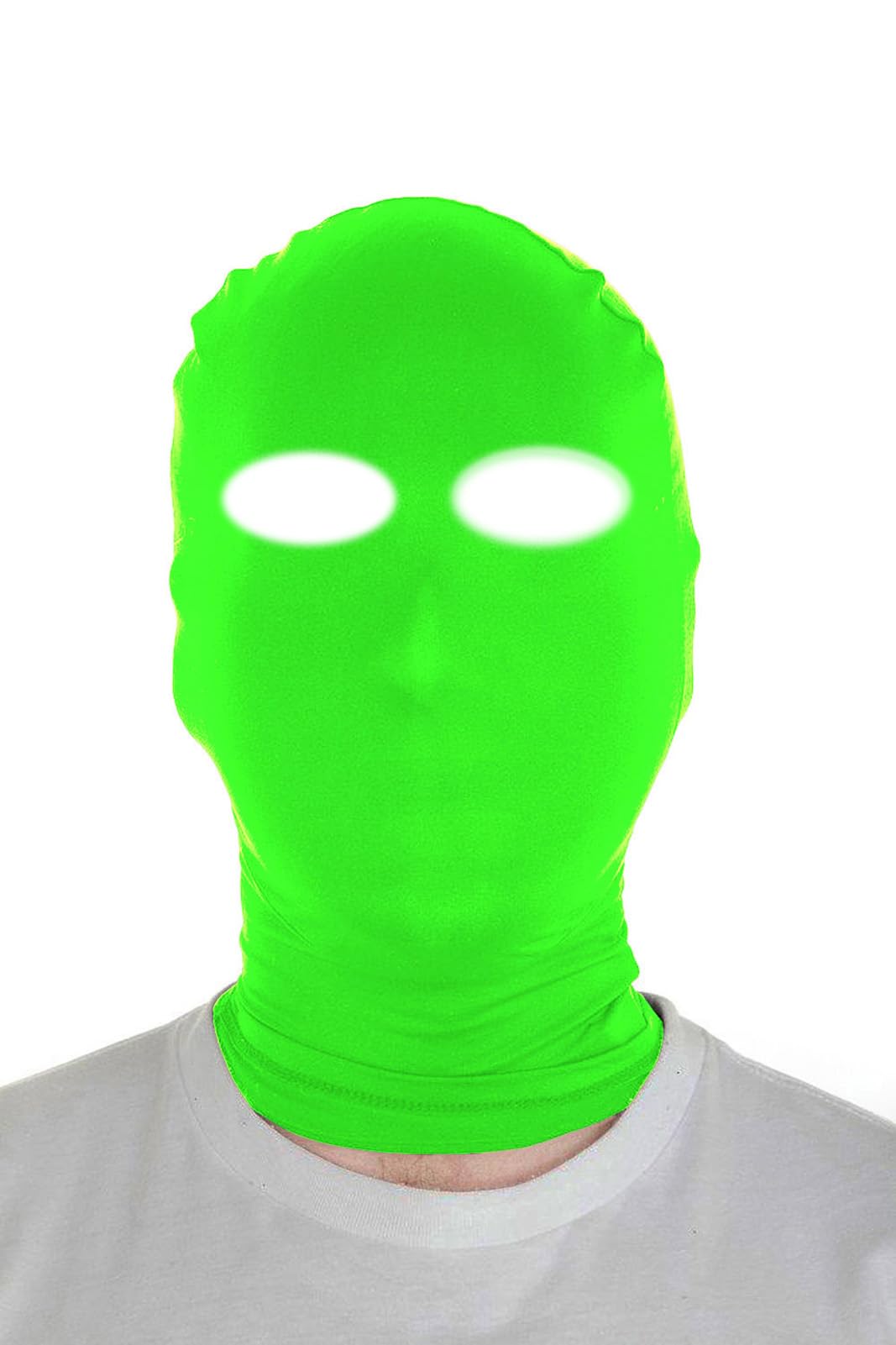 - Sheface Men's and Women's Spandex Open Eyes Hood Mask for Halloween Cosplay Costume