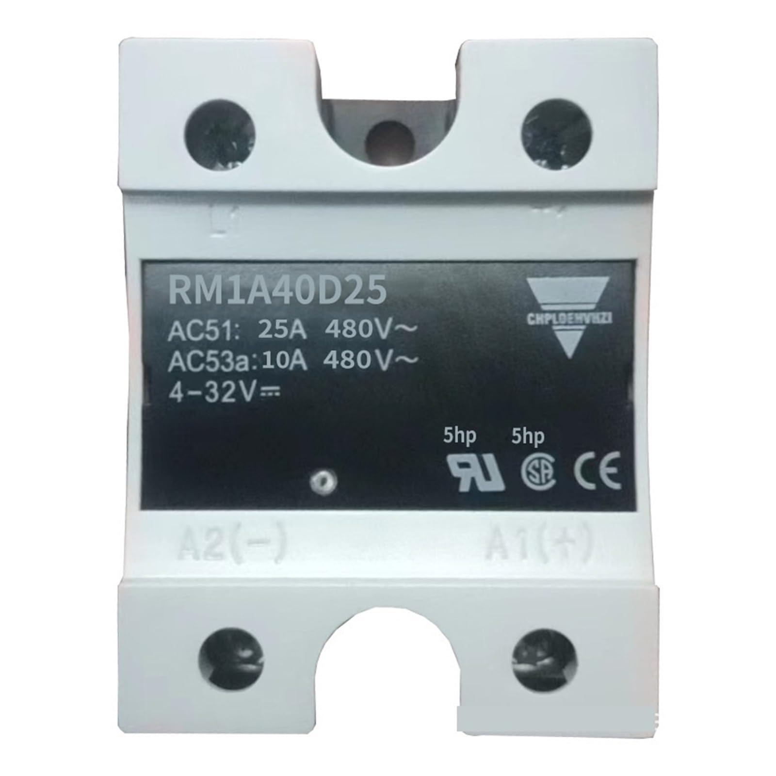 Relais à semi-conducteurs RM1A40D25 25A 24-440V AC commande 4-32V DC