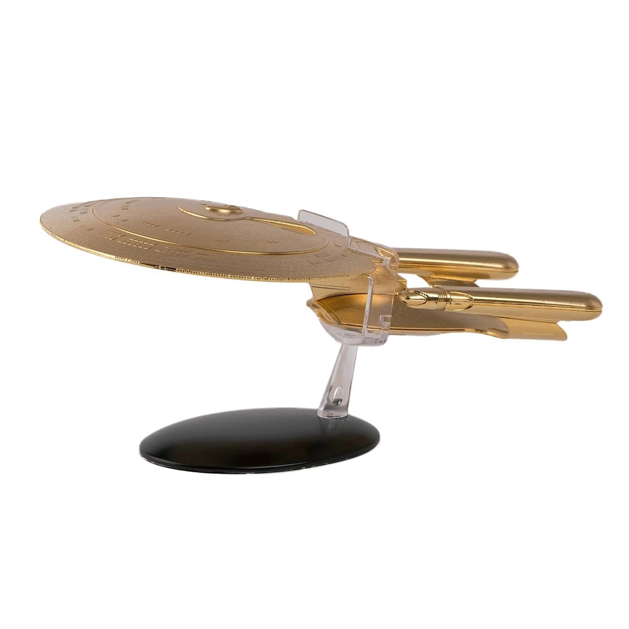 Star Trek Starships Collection Special nº 20 U.S.S. Enterprise NCC-1701-D Gold Model