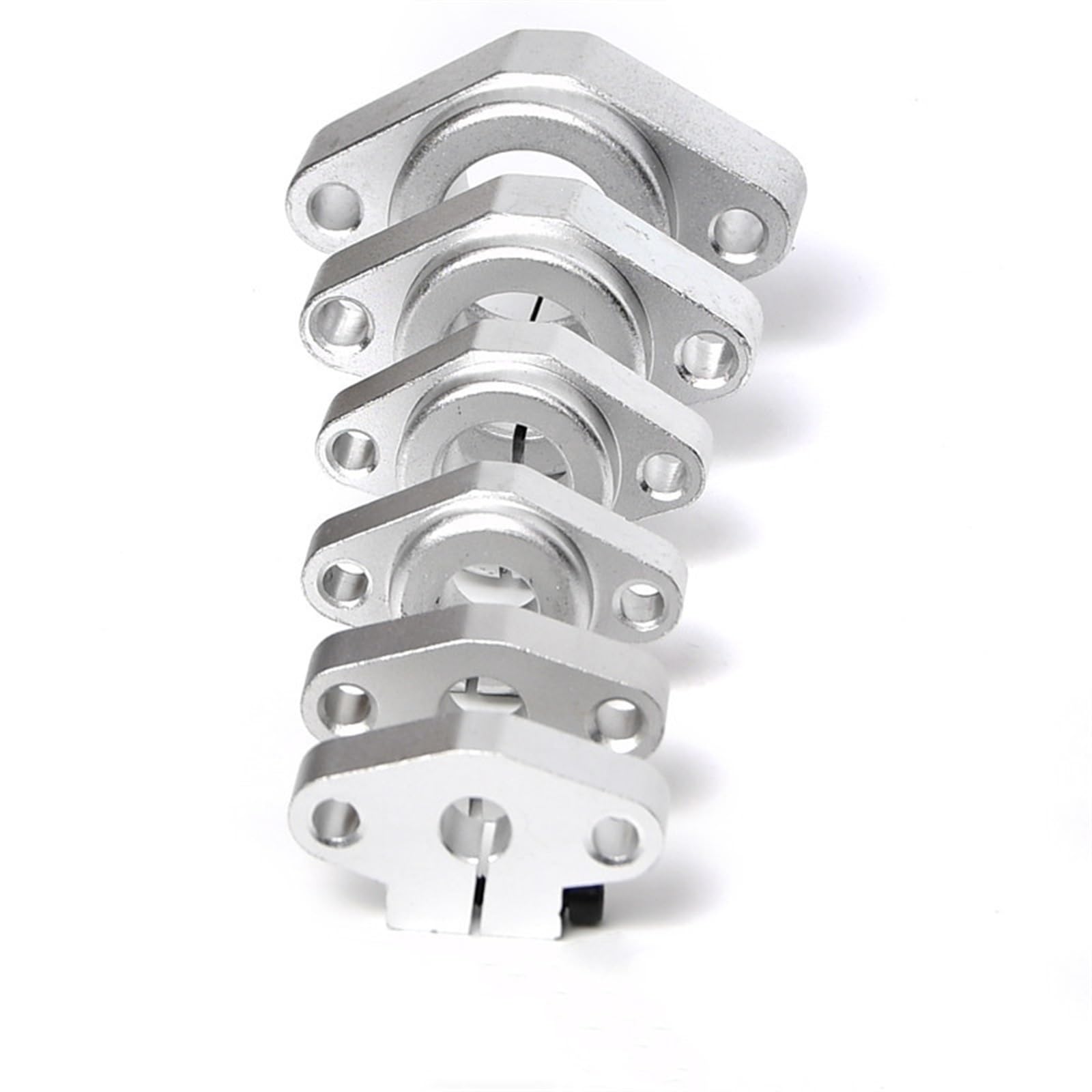 4 pièces/lot SHF8 SHF10 SHF12 SHF13 SHF16 SHF20 SHF25 SHF30 Support d'arbre de roulement linéaire CNC routeur (Size : Shf8)