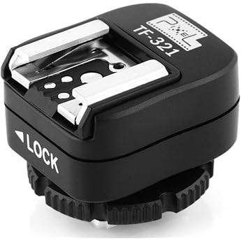 Pixel TF-321 E-TTL Hotshoe Adapter for Canon - Multi-Colour