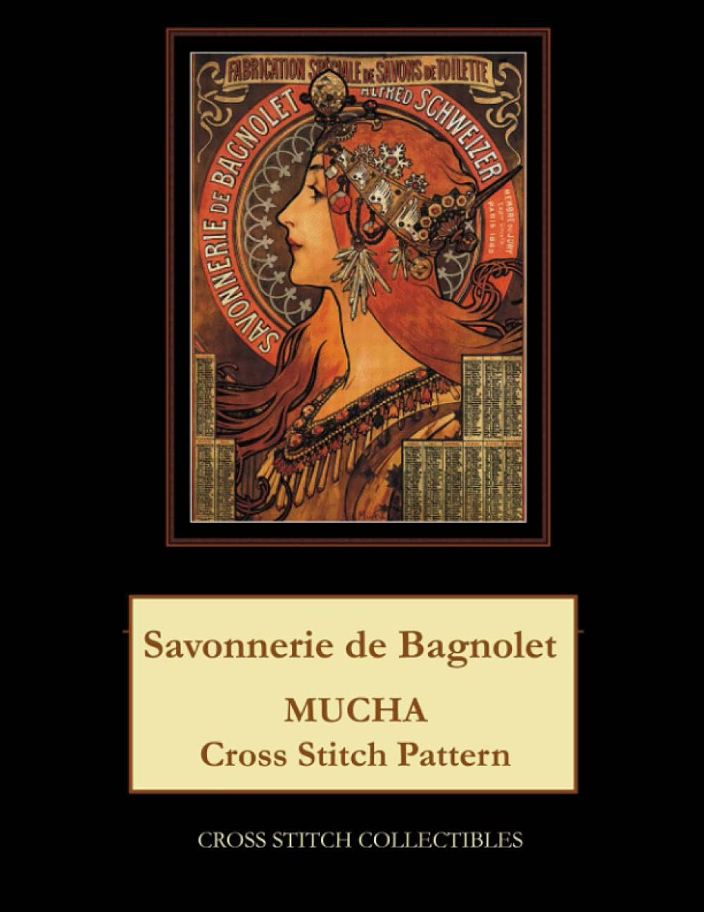 Savonnerie de Bagnolet: Mucha Cross Stitch Pattern