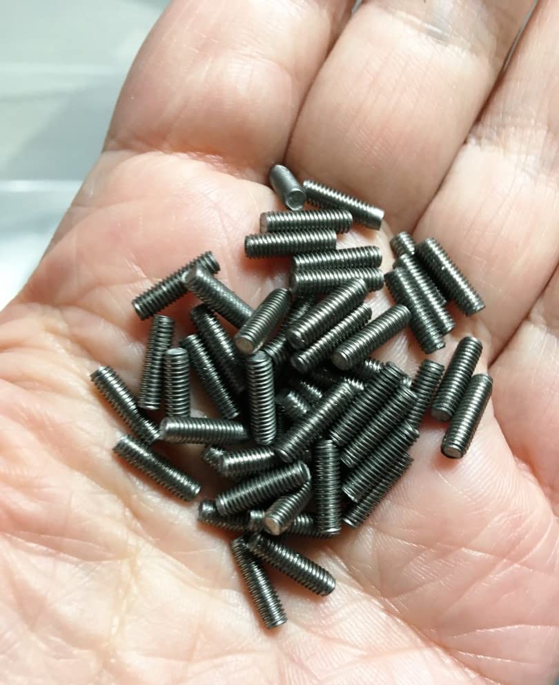 M00648x5-FS Threaded Rod M3 10mm M3x10 Pack of 50 All Thread Rod Humanly Posable Stop Motion Puppet Armature MOREZMORE