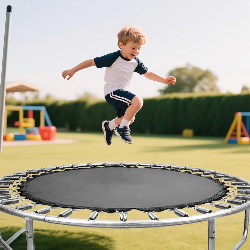 Ressorts de Trampoline 8 Pièces avec Crochets, Rechange pour 6-14 Pieds