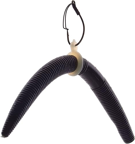 Sink-O-Ring Wacky Rig Kit de anillo tórico sin necesidad de herramientas, uso senko gusanos que brillan en la oscuridad, ganchos de pesca fáciles de