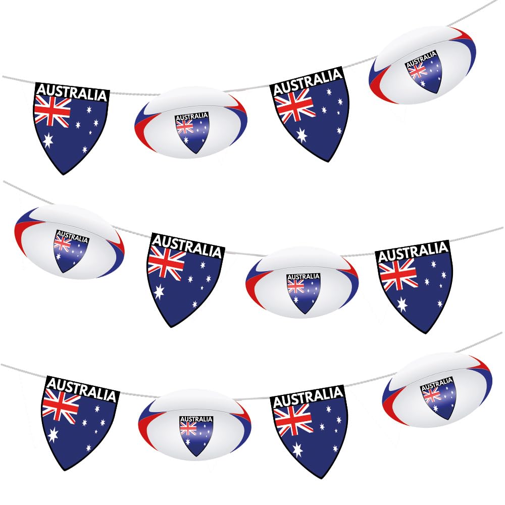 AK Giftshop Malawi Flag Bunting Party Decorations Flags - 12pcs / 2.5m