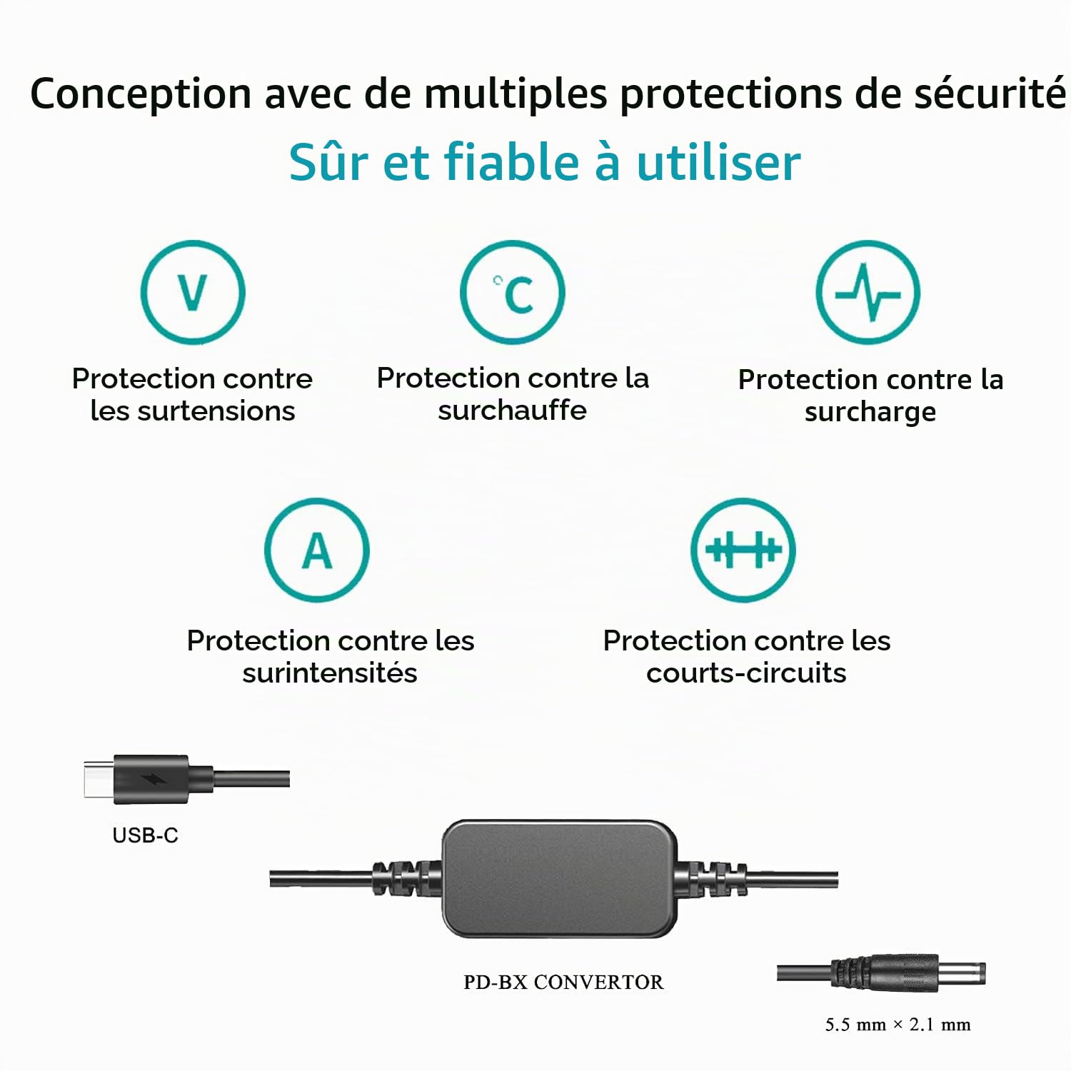 ACK-E18 Adaptateur Secteur USB-C DR-E18 Coupleur CC Kit de Chargeur PD Batterie de Remplacement LP-E17 pour Canon EOS Rebel T6i T6s T7i SL3 750D 760D 800D 77D Kiss X8i 8000D R8 R10 R50 R100