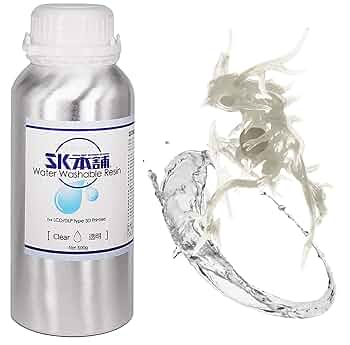 SK本舗　水洗いレジン500g　赤2本+白1本セット SK水洗いレジン 500g [～12K対応] – 3Dプリンターとレジン