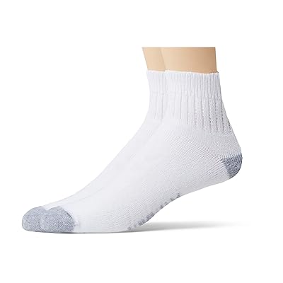 Wigwam Diabetic Sport Quarter, 2 Pack Crew Cut Socks Shoes White