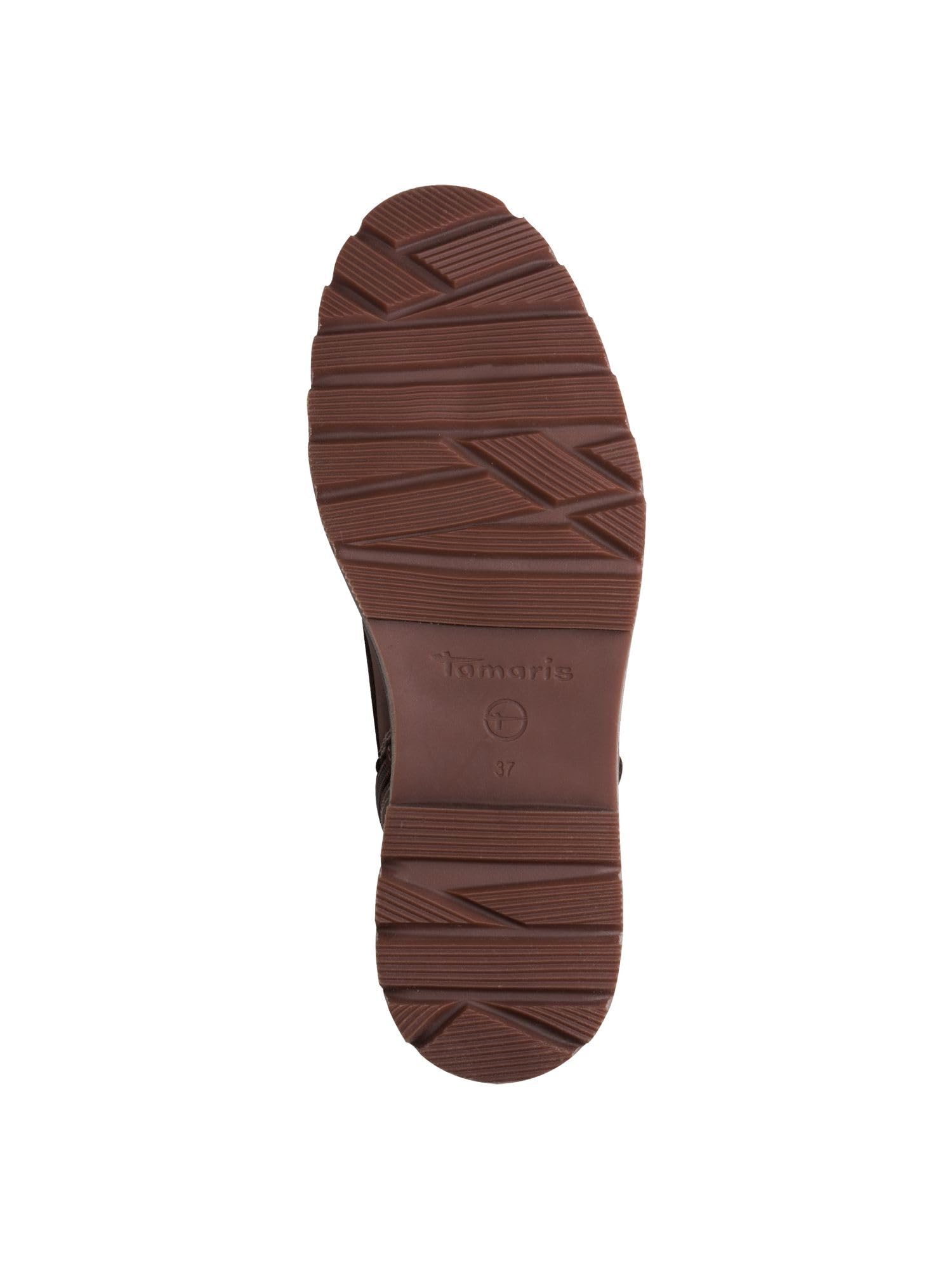 Tamaris Damen Lace Boot Flat 1-25262-45 Botas cortas al tobilloMujer