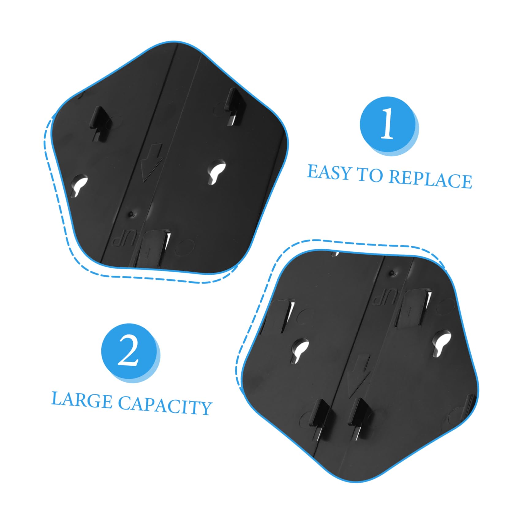 Ciieeo Reusable Soap Dispenser Mounting Plate Wall Mount Soap Dispenser Accessory