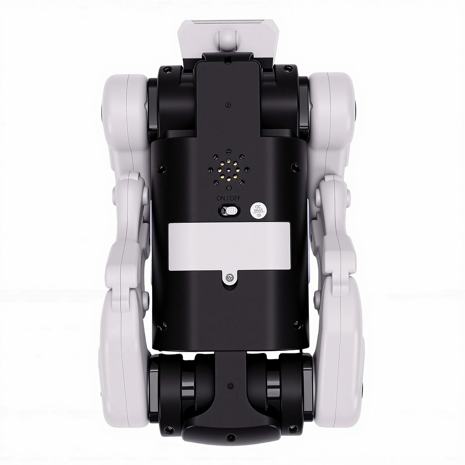 JTLB Perro Robot Controlado por Voz AI, Mascota Electrónica Programable Interactiva con Control Remoto, para el Aprendizaje de Codificación de Niños