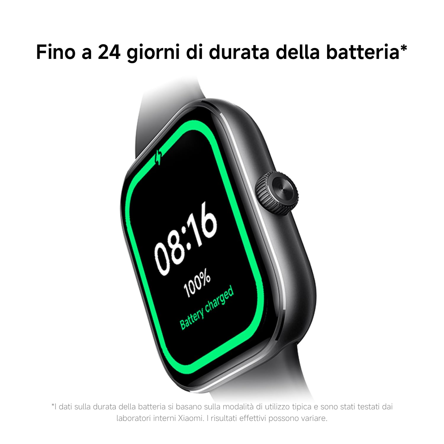 XIAOMI Redmi Watch 5, Smartwatch con display AMOLED 2.07", Chiamate Bluetooth, Autonomia 24 giorni, Resistenza Acqua 5 ATM, Monitoraggio Frequenza Cardiaca e SpO2, Sistema GNSS integrato, Argento