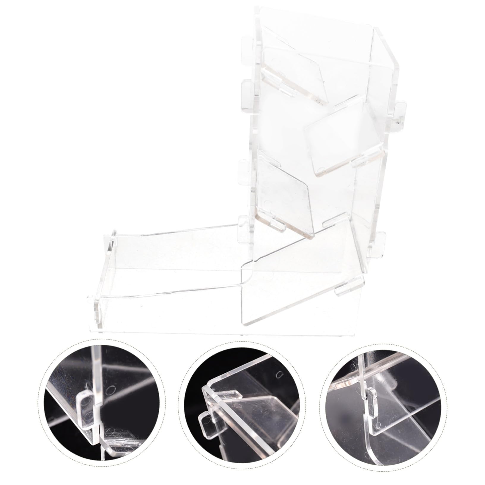 Tour à Dés de Jeu de Rôle, Accessoire de Plateau 1 Pièce Acrylique | Léger et Portable, Facile à Nettoyer, Résistant à L’usure, pour Divertissement et Grosse Fête