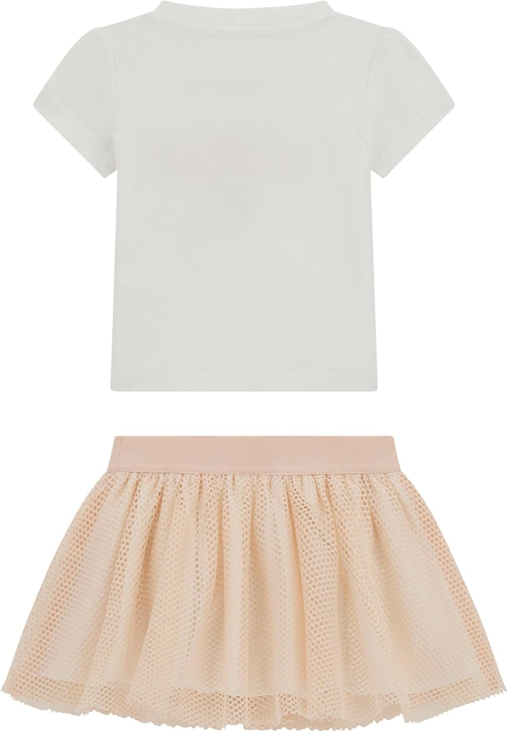 GUESS baby-girls Short Sleeve T-shirt and Skirt - Image 2