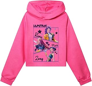 Huntrix - Sudadera con capucha unisex para niños