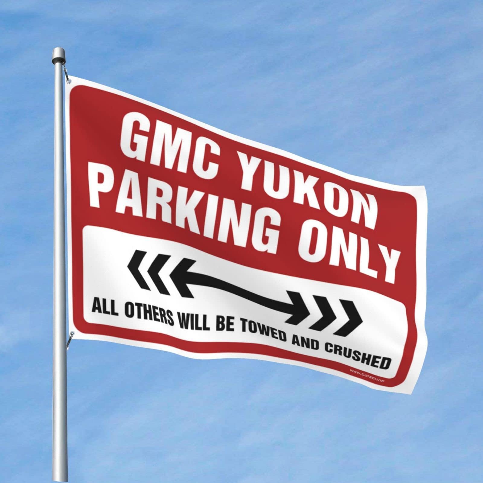 Backyard Bar Decor Gmc Yukon Parking Only Flag Decorations For The Kitchen Baby Nursery Decor(30X45CM)