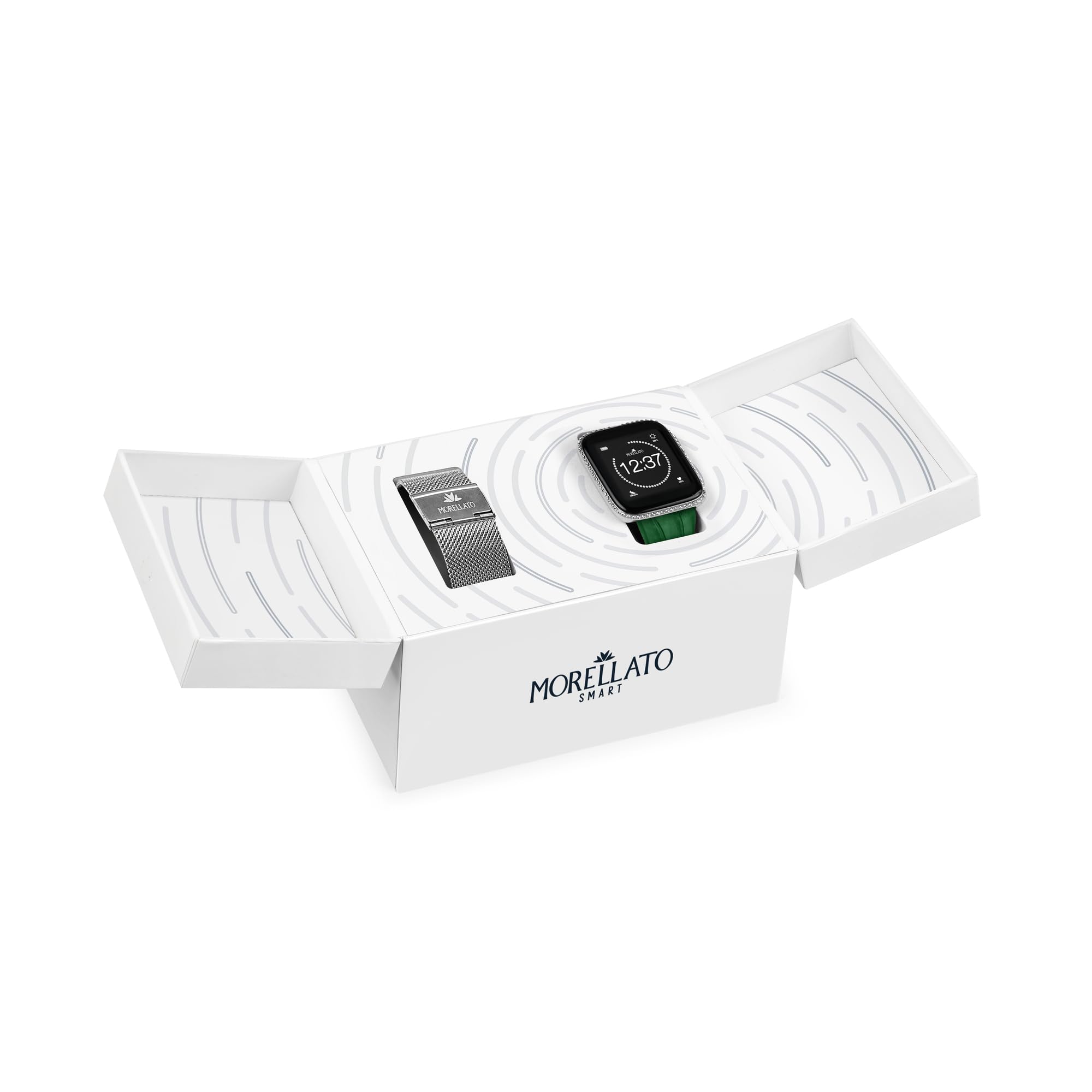 Morellato Special pack M-01 Crystal Light Smartwatch Donna, Digitale con doppio cinturino - R0151167522