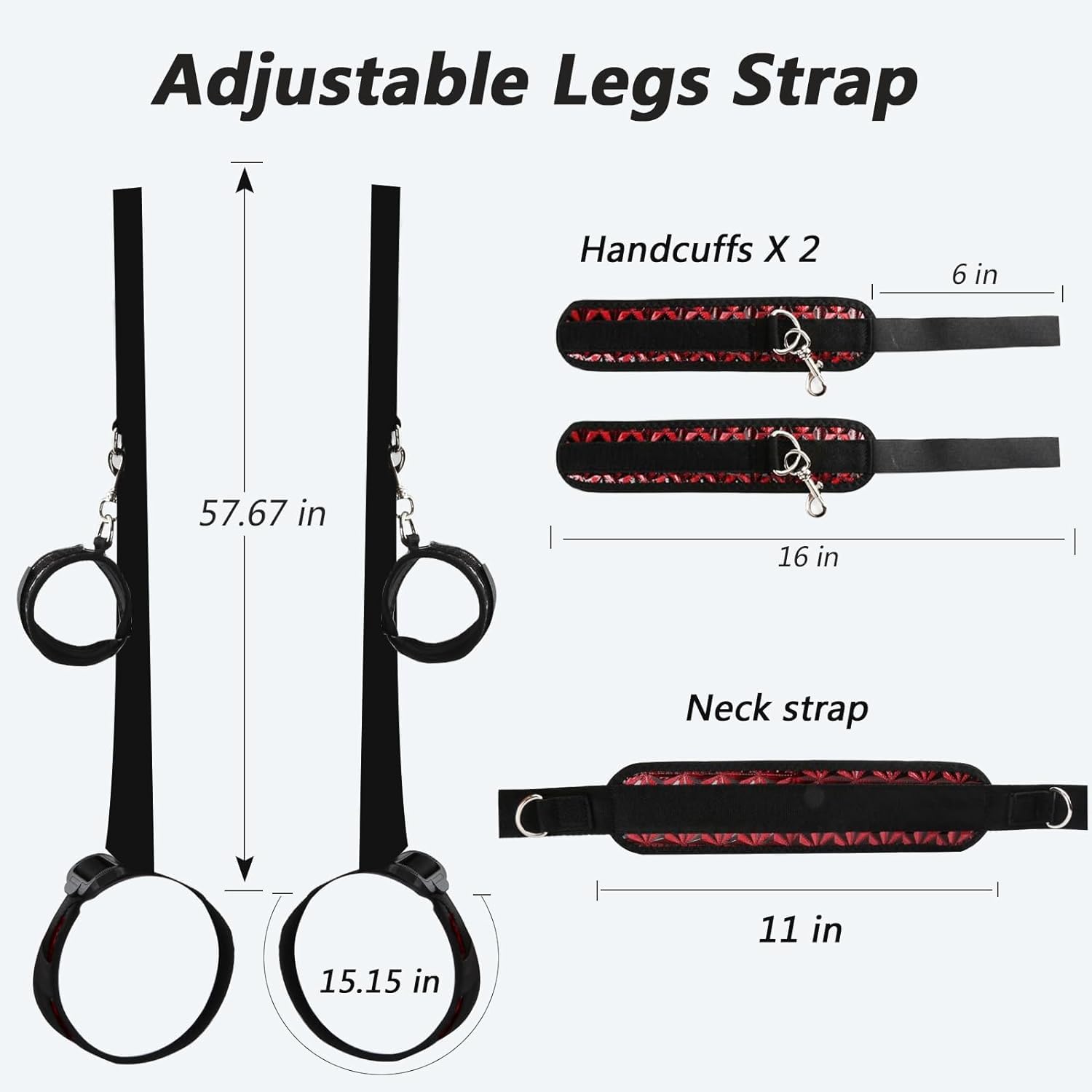 Sex Toys - Cuscino con cintura per bondage in pelle, per coppie, supporto per posizione profonda, sesso imbracatura regolabile, per donne e uomini