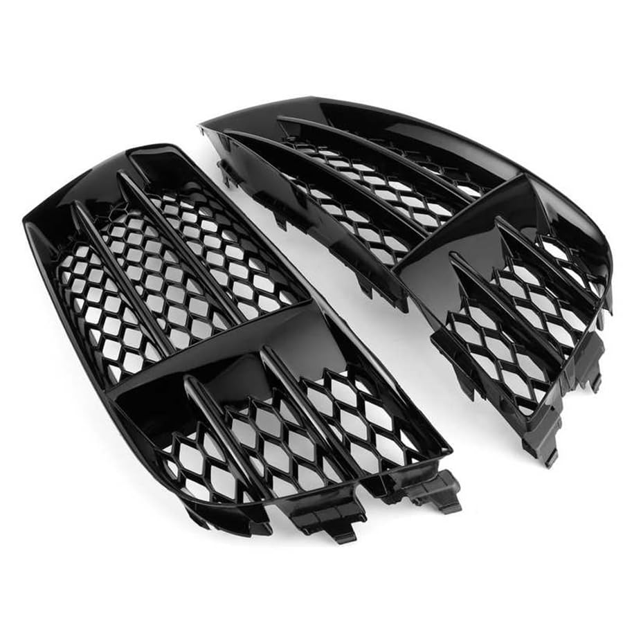 Couvercle lampe antibrouillard et grille de capot avant pour rénovation calandre RS5