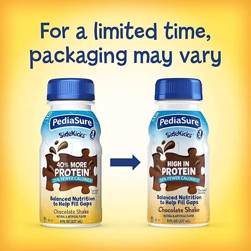 PediaSure SideKicks Chocolate alto en proteínas (paquete de 2)