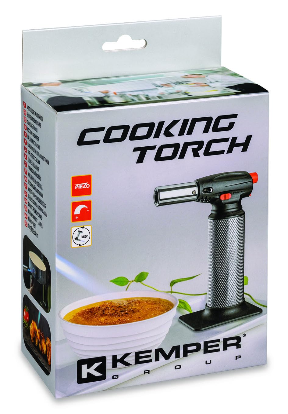 MICRO-TORCHE CHALUMEAUX DE CUISINE RECHARGEABLE
