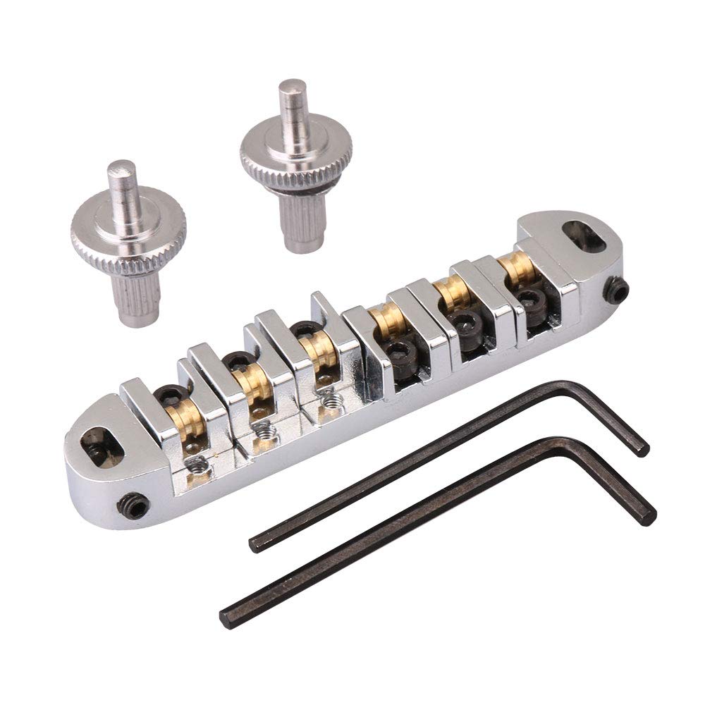 Amazon.co.jp: Yibuy ブラスローラーサドルTune-O-Matic