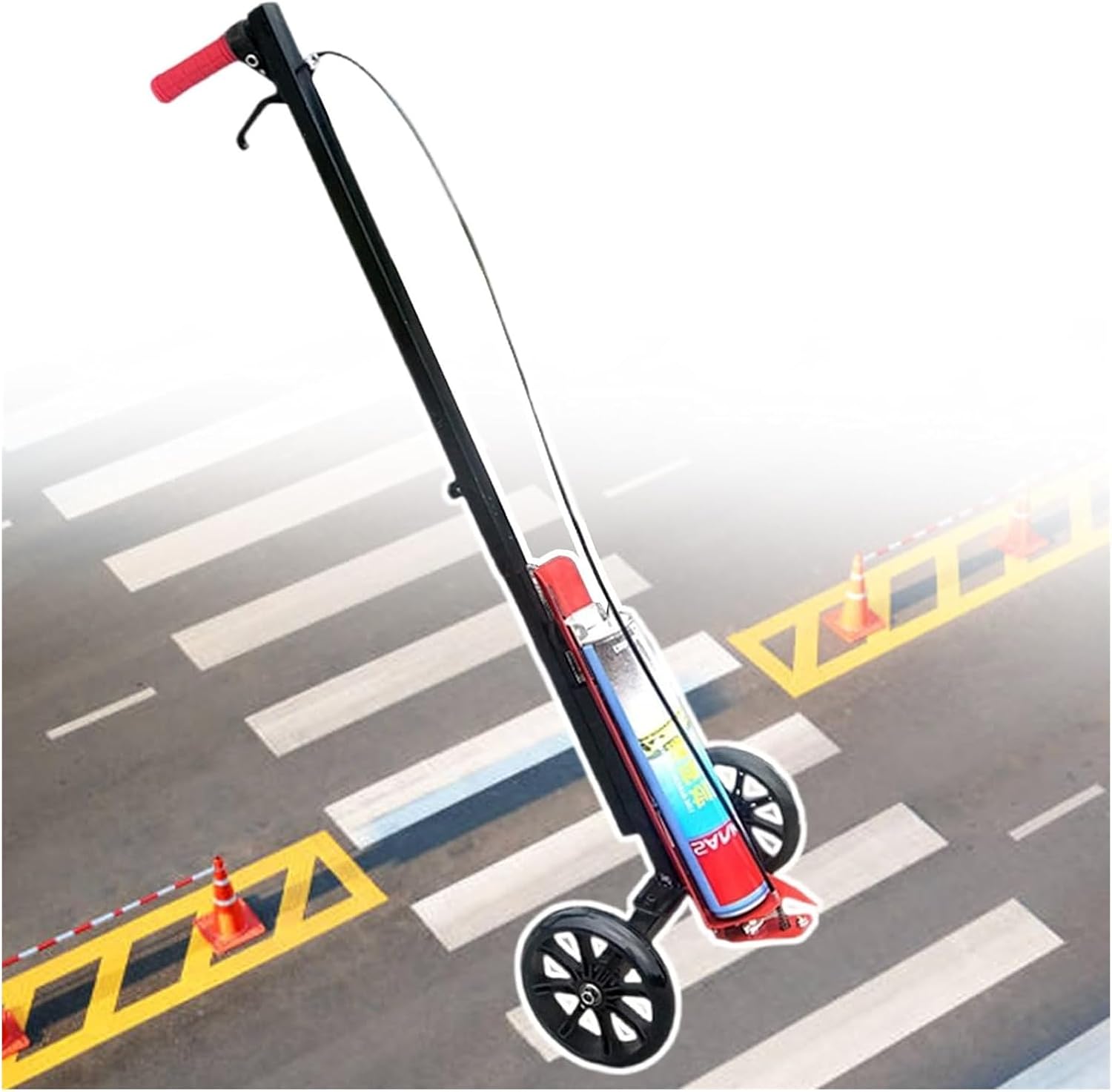 Striping Line Marking Machine Wheel Transfer Line Marking Machine, Athletic Field Marking Machine, for Road/Garage/School Marking