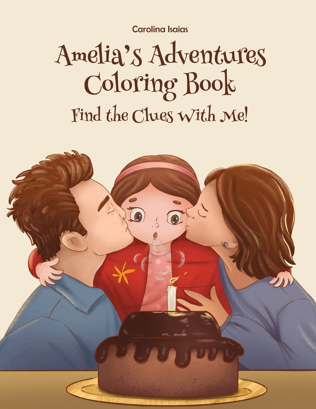 Amelia's Adventures Coloring Book: Find the Clues With Me!: 1