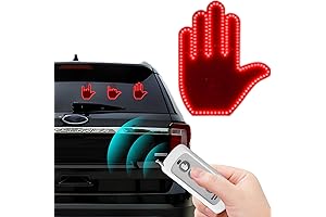 4 Gestures Led Car Sign, Led Gesture Light for Car