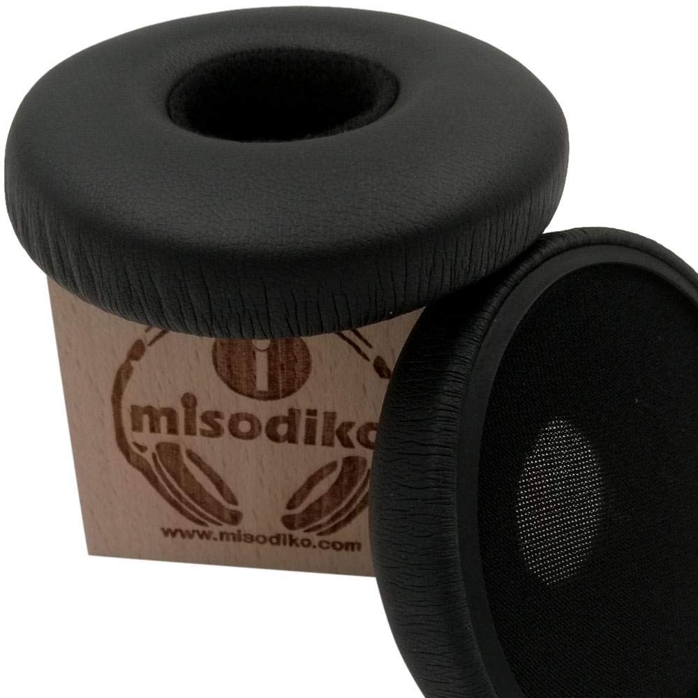 Cuscini Auricolari Di Ricambio In Pelle E Schiuma Per AKG Y50 Y55 Y50BT Y55DJ | Colore Nero