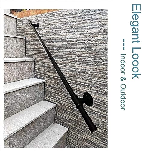 Support d'escalier réglable en acier robuste pour marches intérieures - 6
