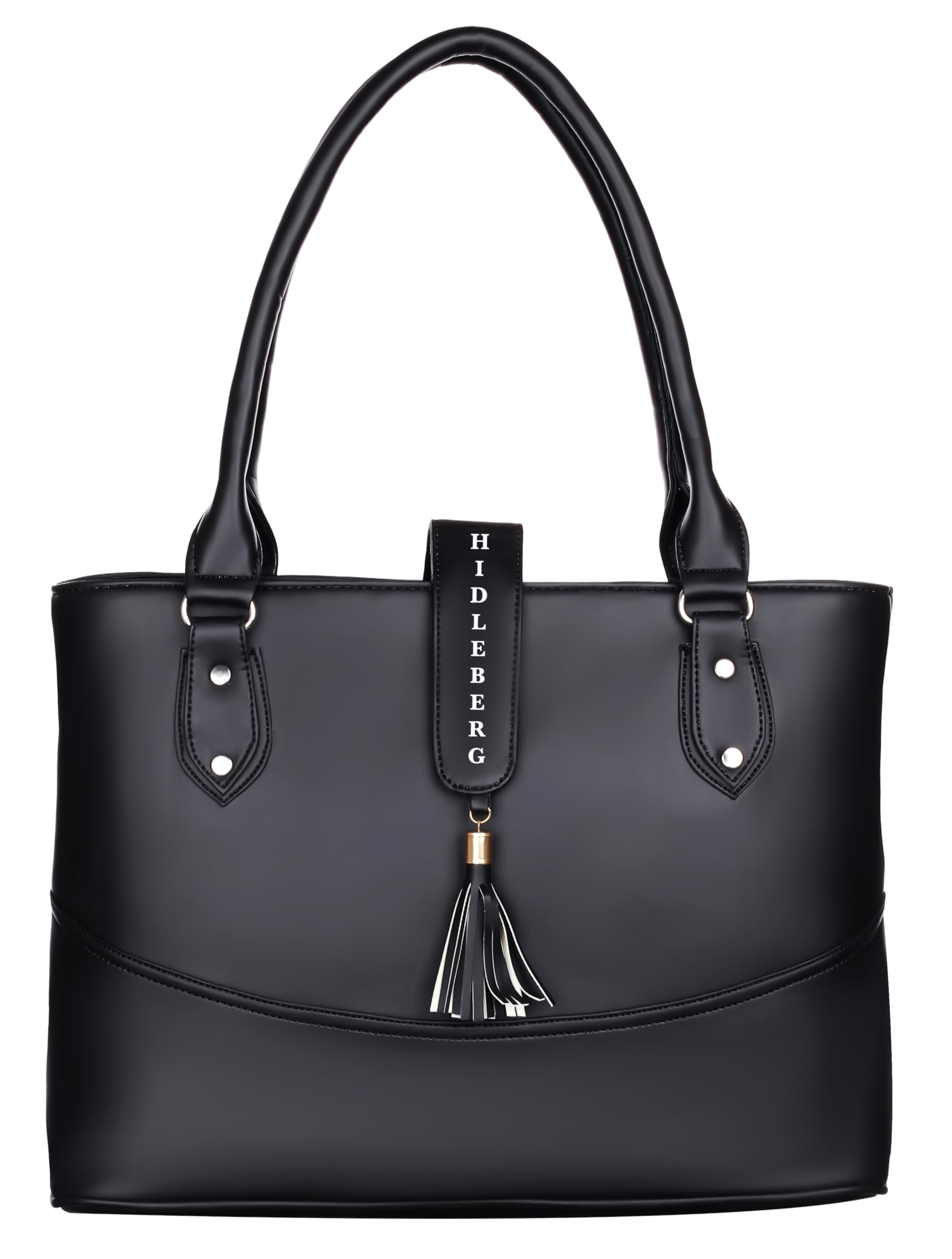 HIDLEBERG Women Handbags Tote Purses Stylish Ladies Women and Girls Handbag for Office and Travel Shoulder Bag for College (Hb-jhumka(Black)) (B0D11Q81XM) Amazon Price History, Amazon Price Tracker