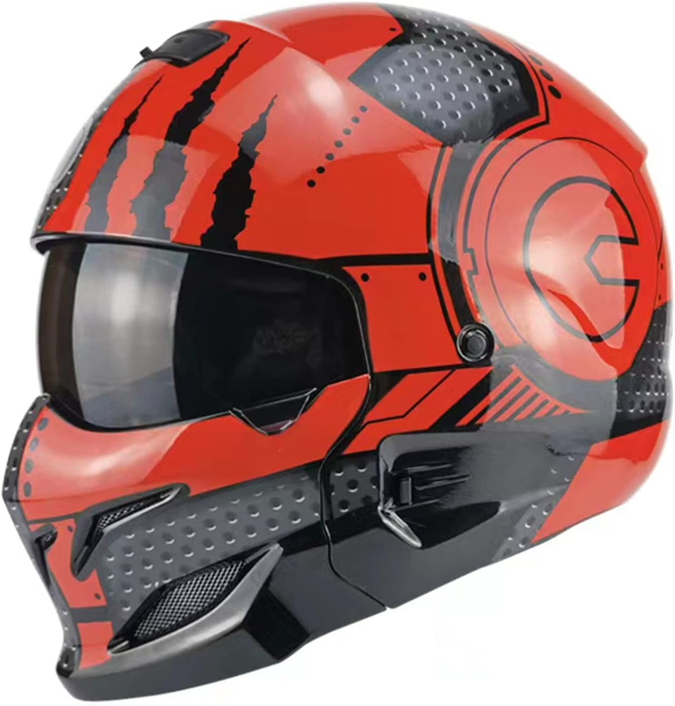 Amazon.com: ILM Open Face Motorcycle 3/4 Half Helmet for Moped ATV ...