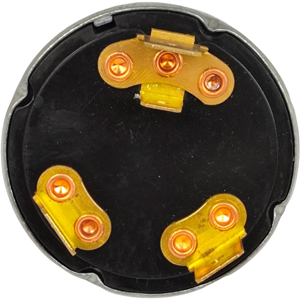 XYZIL 883928M91 Ignition Switch w/ 2 Key Compatible with Massey Ferguson TO35 165 35 50 200 88 65 85 175 203 205 Diesel Starter 829141M3 827430M2