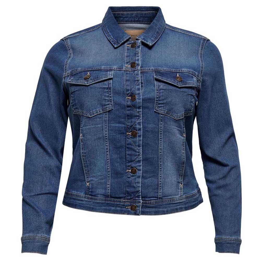 ONLY Carmakoma Carwespa Life Denim Jacket Mbd Noos Blouson en jean Femme (lot de 1)
