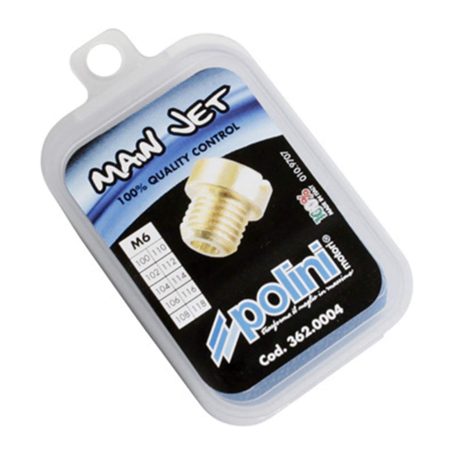 SET 10 GETTI DELLORTO 6 mm.100/118