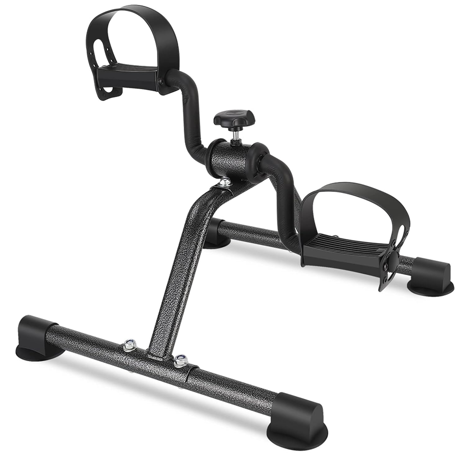 Pedal Exerciser Under Desk Bike Mini Exercise Bike for Leg and Arm Cycling Exerciser Portable Peddler-image-17