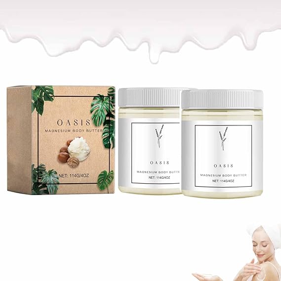 MamaBear Oasis Neuropathy Cream, 4OZ Magnesium Body