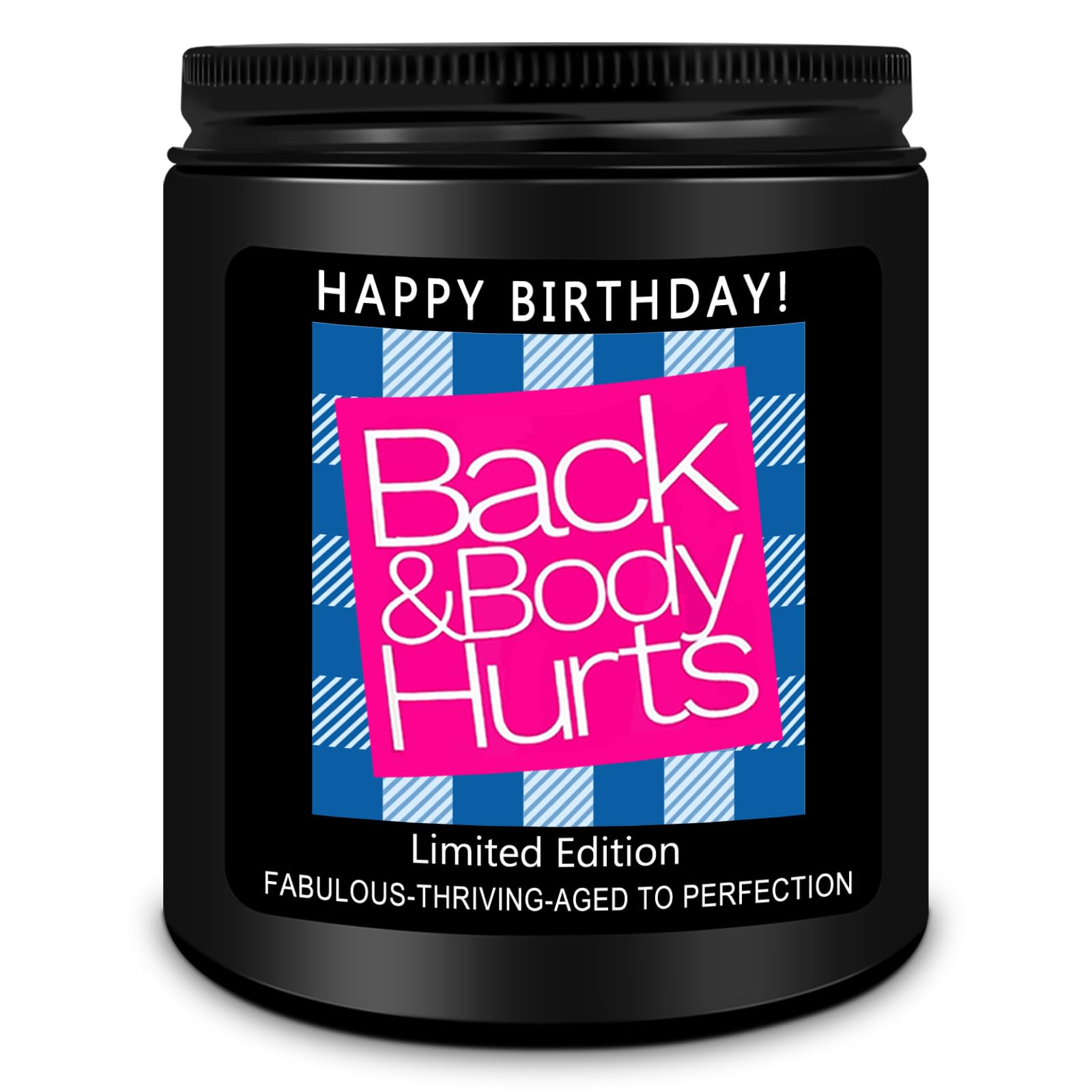 Homsolver Birthday Gifts for Men, Happy Birthday Candle for Him Dad